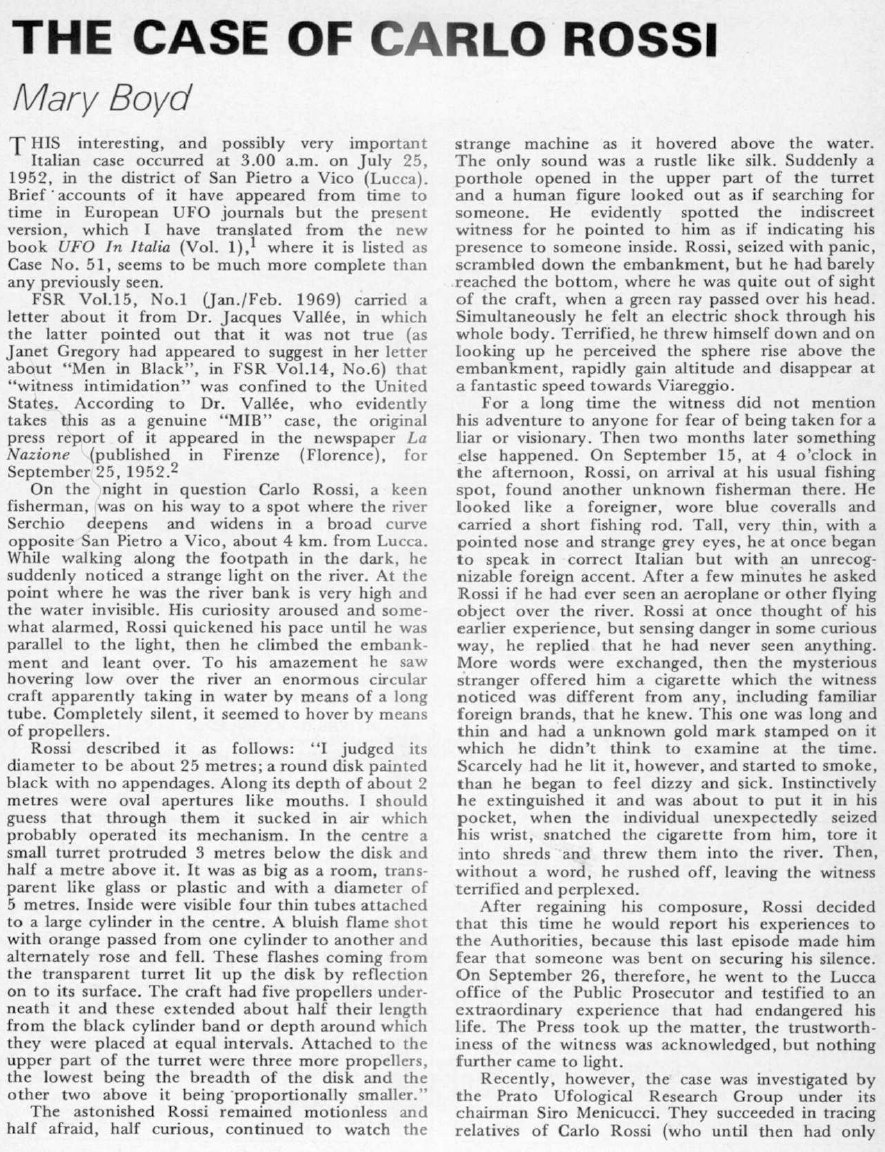 Mary Boyd Flying Saucer Review