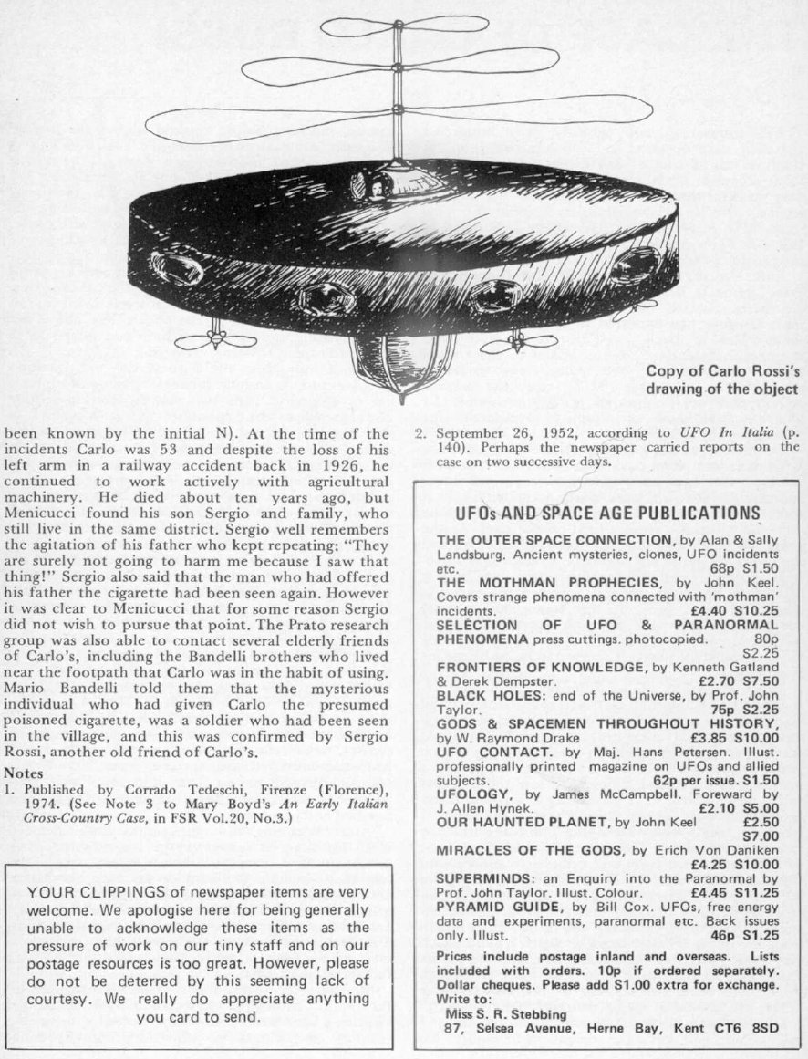 Mary Boyd Flying Saucer Review