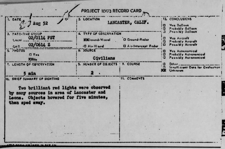 Lancaster California