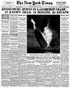 New York Times, May 7, 1937: Hindenburg Burns