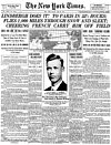 New York Times, May 22, 1927: Lindbergh Does It!