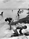Soldiers Bathing Saipan