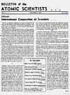 Bulletin of Atomic Scientists September 1946